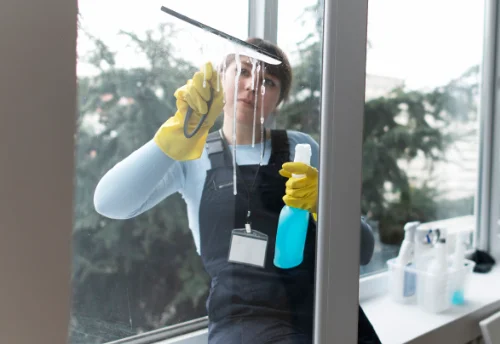 Nettoyage de vitres intérieures et extérieures à Moncy